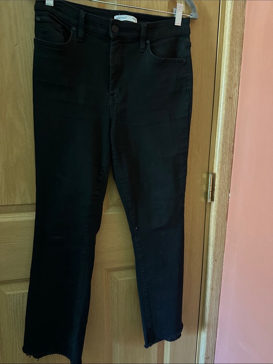 Nine West Denim - Nine West Black Ankle Crop Skinny Jeans